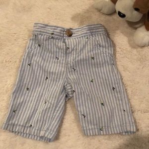 OldNavy 12-18 nautical shorts with sailboats